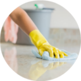 All cleaning work undertaken